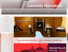 Tablet Screenshot of leonettamarcotulli.com